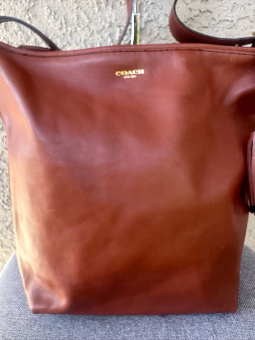 COACH Vintage Legacy Leather Duffle crossbody bag - Large size